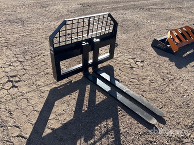 JBX 4000 48 in Skid Steer Forks (Unused)