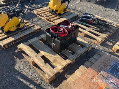 Quantity of (5) 25 ft 800 amp Booster Cables (Unused)