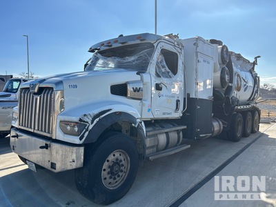 2023 Foremost Stettler on 2024 Western Star 49X 8x6 Combination Wash/ Vacuum Tanker Truck (Inoperable)