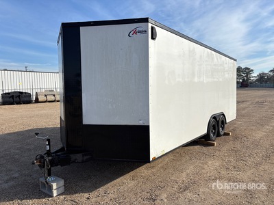 2023 Giddy Up TA-5200 20 ft T/A Enclosed Trailer