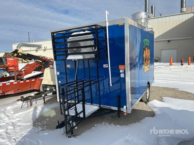 2025 FUD 12 ft S/A Food Concession Trailer