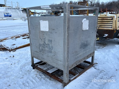 GULF Skid Mounted Aluminum Oil Tanque