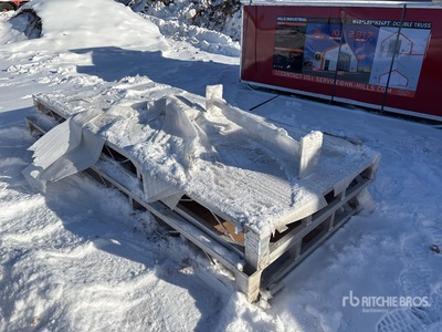 Quantity of (2) 2025 BYT BDF6 4 ft x 10 ft Aluminum Boat Dock Section Kit (Unused)