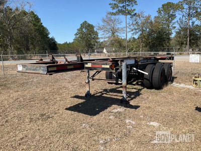 1987 Loadcraft CH236119R2ST T/A Container Trailer