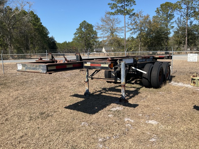 1987 Loadcraft CH236119R2ST T/A Container Trailer