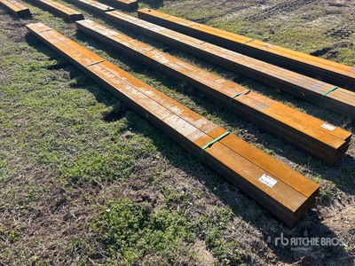 Quantity of (8) 2025 Kit Containers Steel 1/8 in Wall 2 in x 6 in Steel Tube