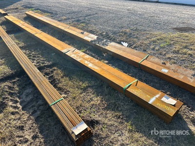 Quantity of (8) 2025 Kit Containers Steel 1/8 in Wall 2 in x 6 in Steel Tube