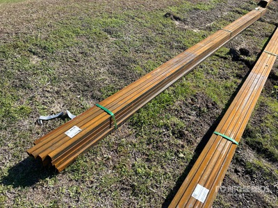 Quantity of (20) 2025 Kit Containers Steel 13ga Wall 1.5 in x 1.5 in Steel Tube