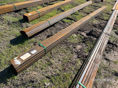 Quantity of (20) 2025 Kit Containers Steel 13ga Wall 1.5 in x 1.5 in Steel Tube