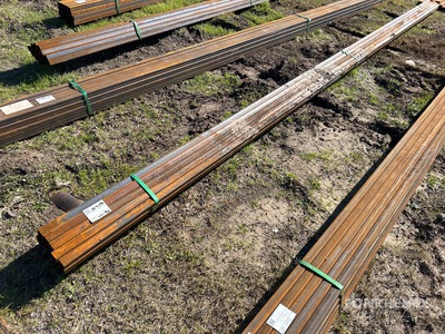 Quantity of (20) 2025 Kit Containers Steel 13ga Wall 1.5 in x 1.5 in Steel Tube