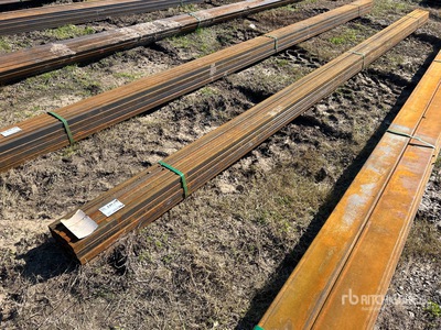 Quantity of (20) 2025 Kit Containers Steel 13ga Wall 1.5 in x 1.5 in Steel Tube