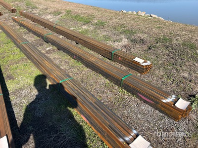 Quantity of (20) 2025 Kit Containers Steel 13ga Wall 1.5 in x 1.5 in Steel Tube