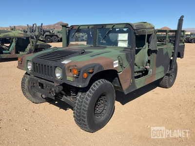 2000 AM General M1123 HMMWV 2 Door Soft Top w/Truck Body
