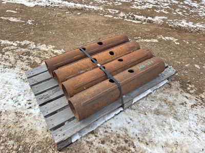 Quantity of (4) SCH 80 36 in x 6 in Spreader Bar