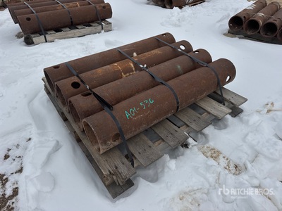 Quantity of (4) 48 in x 8 in SCH 80 Spreader Bar