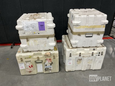 (8) Assorted Storage Cases