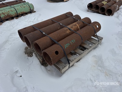 Quantity of (4) 48 in x 8 in SCH 80 Spreader Bar