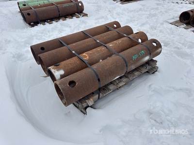 Quantity of (4) SCH 80 48 in x 8 in Spreader Bar