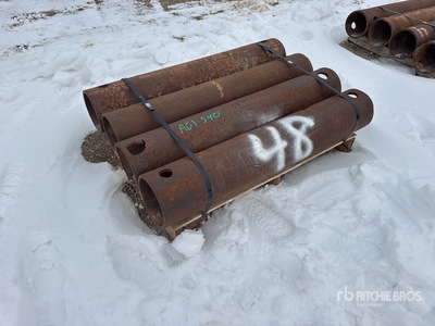 Quantity of (4) SCH 80 48 in x 8 in Spreader Bar