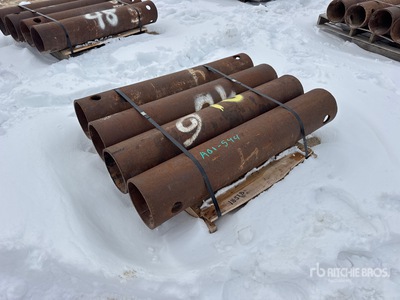 Quantity of (4) 48 in x 8 in SCH 80 Spreader Bar