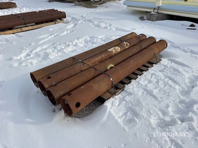 Quantity of (4) 96 in x 8 in SCH 80 Spreader Bar