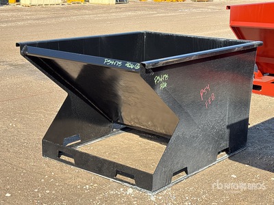 2025 Kit Containers 1.5YFT-SST Skid Steer Dump Hopper (Unused)