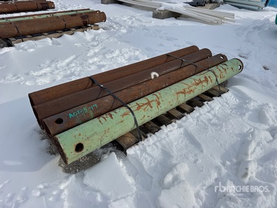 Quantity of (4) 96 in x 8 in SCH 80 Spreader Bar