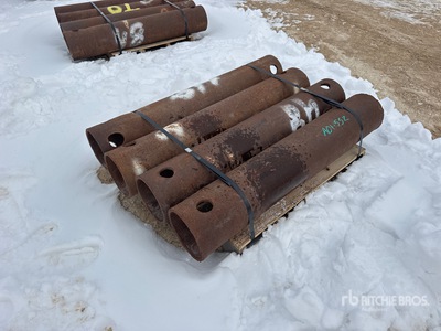 Quantity of (4) 48 in x 8 in SCH 80 Spreader Bar