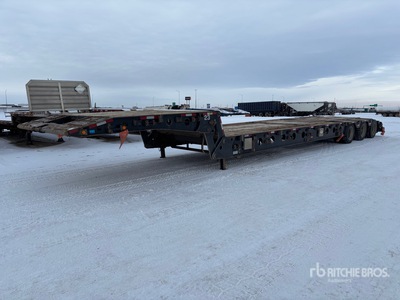 2018 Peak 40T-FGN 50 ft Tri/A 低床トレーラー