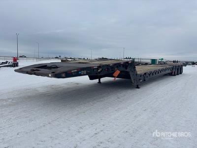 2001 Gerrys 64 ft 24-Wheel Folding Neck Trailer