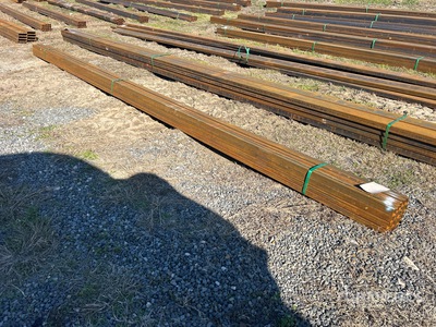 Quantity of (20) 2025 Kit Containers 13ga Wall 1.5" x 1.5" Steel Tube