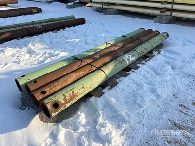 Quantity of (4) 144 in x 8 in SCH 80 Spreader Bar