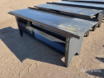 2025 Kit Containers WB-90-243 26 in x 90 in Steel Panca da Lavoro (Unused)