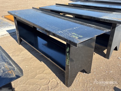 2025 Kit Containers WB-90-243 26 in x 90 in Steel Panca da Lavoro (Unused)