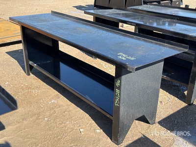 2025 Kit Containers WB-90-243 26 in x 90 in Steel Panca da Lavoro (Unused)