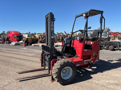 2012 Moffett M55 5500 lb 3x3 Truck Mounted Forklift