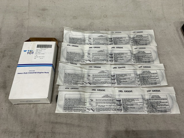 (31) Teledyne Total Power DR25 Piston Ring Sets