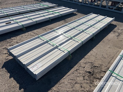 Quantity of 2025 Kit Containers Steel R Panel 12' x 38" معدات بناء متنوعة (Unused)