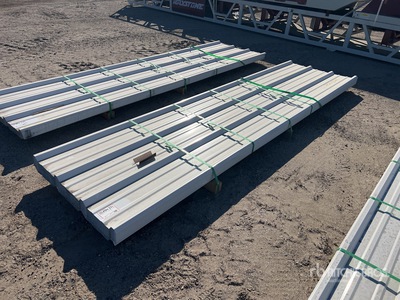 Quantity of 2025 Kit Containers Steel R Panel 12' x 38" معدات بناء متنوعة (Unused)