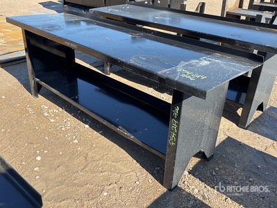 2025 Kit Containers WB-90-243 26 in x 90 in Steel Panca da Lavoro (Unused)