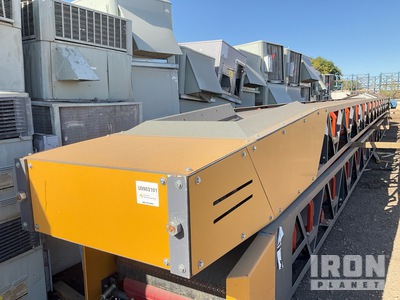 36 in x 63 ft Stationary Stackable 63 foot Conveyor (Unused)