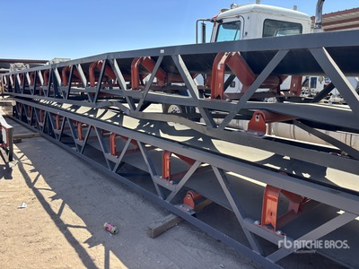 36 in x 63 ft Portable Stackable Conveyor (Unused)