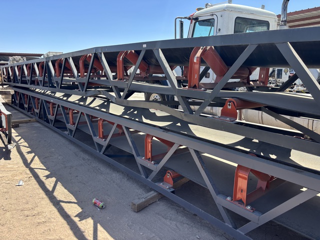36 in x 63 ft Portable Stackable Conveyor (Unused)