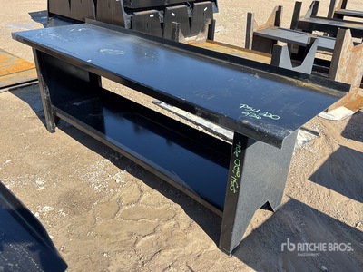 2025 Kit Containers WB-90-243 26 in x 90 in Steel Panca da Lavoro (Unused)