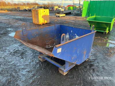 Teleskip 1250 Tipping Skip