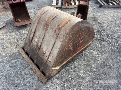 36 in Excavator Bucket