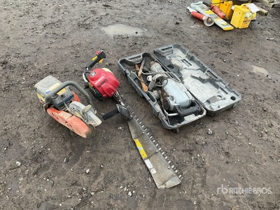 Quantity of (3) Jackhammer, Hedge Trimmer and Cut-Off Saw Utensili