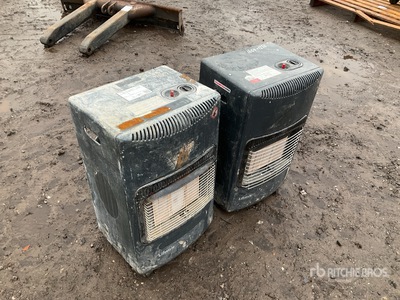 Quantity of (2) Lifestyle Appliances Butane Calefactor de espacio