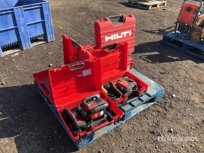 Quantity of (5) Hilti Tools أدوات يدوية متنوعة
