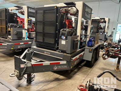 Atlas Copco PAC H108 SC Trailer-Mounted Bomba de agua (Inoperable)